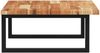 vidaXL Waschbeckenregal Wandmontage Stahl und Akazienholz 3302833 Bild 5