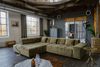 KAWOLA Sofa NEVADA Ecksofa Velvet olivgrün Recamiere links 82 x 215 x 319 cm Bild 4