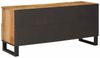 vidaXL TV-Schränk mit Regal Braun 100 x 33 x 46 cm Massivholz Mango 4018062 Bild 5