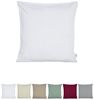 Kissenbezug ca. 40x40 cm Jersey pur-weiß beties "BasicSoft" Bild 2