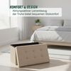 Relaxdays Sitzbank aus Stoff Bild 3