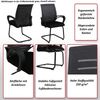 2er-Set Esszimmerstuhl HWC-K51, Stuhl Armlehne, Stoff/Textil (250g/m²) FSC® ~ grau, Gestell schwarz Bild 2