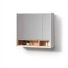 Livinity® Badezimmerspiegelschrank Temo, Weiß, 80 x 72 cm (1-St) Bild 5