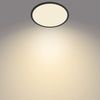 Philips Superslim CL550 Ceiling lamp Ø300 mm LED 18W 2700K SceneSwitch IP44, Black Bild 2
