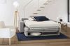 Dmora 2-Sitzer Schlafsofa Amalfi, drehbares Sofa zum Öffnen, verstellbare Kopfstützen und Standardarmlehnen, 100 % Made in Italy, 200 x 95 x 85 cm, Grau Bild 4