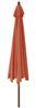 vidaXL Sonnenschirm mit Holzmast Terrakotta 400x273 cm 363180 Bild 5
