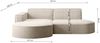 Kaiser Möbel Ecksofa Designer MODENA STUDIO L stoff Poso, Neve, Quelle Bild 3