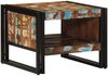 Couchtisch, Sofatisch Mehrfarbig 50x50x38 cm Altholz Massivholz Bild 3