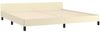 vidaXL Bettgestell mit Kopfteil ohne Matratze Creme 200x200 cm 347521 Bild 4