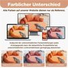 LVHOM Schlafsofa mit 3 Kissen, Klappsofa mit Schlaffunktion, Bodensofa, Schlafcouch aus Cordstoff, 2-Sitzer sofa Loungesofa, Rundsofa 173x176x60 cm, Orange Bild 5