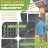KESSER® Sonnenschirmständer 4-teilig Schirmgewicht Schirmständer für Ampelschirm Bodenkreuz 60 Liter / 80 kg befüllbar mit Wasser oder Sand Inkl. Metallverbinder Ampelschirmständer Kunststoff Anthrazit Bild 5