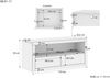 Lowboard TV-Schrank Fernsehboard 110x44x50 Buche lackiert, 90.51-11 Bild 3