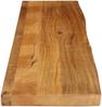 vidaXL Tischplatte mit Baumkante 140x30x3,8 cm Massivholz Mango 370579 Bild 4