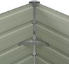 vidaXL Hochbeet Anthrazit 100 x 100 x 77 cm Verzinkter Stahl 45725 Bild 5