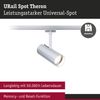 URail Schienenspot Theron Einzelspot 1020lm 11W 3000K dimmbar 230V Chrom matt Bild 3