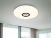 LED Deckenleuchte SANO dimmbar, mit Fernbedienung Tageslichtlampe Weiß Ø 39cm Bild 4