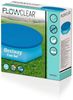 Bestway Poolabdeckung Ø244cm Fast Set Cover Abdeckplane blau Pool Schutzplane Bild 4