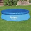 Bestway Poolabdeckung Ø244cm Fast Set Cover Abdeckplane blau Pool Schutzplane Bild 3