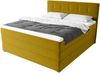 99rooms Madagaskar Boxspringbett Velours KRONOS Gelb 180x200 cm Taschen-Federung Bild 5