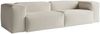 KAWOLA Sofa CELESTE 4-Sitzer Cord cremeweiß 72 x 114 x 302 cm Bild 3