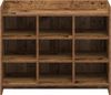 vidaXL Schuhschrank Altholz 85 x 39,5 x 70 cm Holzwerkstoff 8011369 Bild 3
