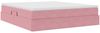 vidaXL Aufbewahrungsbett mit Matratze Rosa 160 x 200 cm Samt 3370316 Bild 5