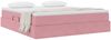vidaXL Aufbewahrungsbett mit Matratze Rosa 160 x 200 cm Samt 3370316 Bild 3