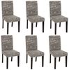 MCW Esszimmerstuhl Littau-s-6 (Set, 6 St), 6er-Set, Rutschfest durch Kunststoffuntersatz, Abgerundete Kanten Bild 4