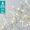 EGLO LED Lichterkette für außen, Außenbeleuchtung warmweiß, Outdoor-Weihnachtsbaumbeleuchtung mit Kabel, 16 m Bild 2