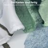 Duschvorhang Blattmuster 180x200cm Antischimmel Wasserabweisend 12 Ösen Bild 5