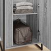 vidaXL Warderobe mit Tür Graues Sonoma 50 x 50 x 200 cm Holzwerkstoff 3403019 Bild 3