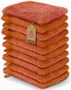 NatureMark Waschhandschuh 10er-Set Frottier Waschhandschuhe, 100% Baumwolle (10-St), Premium Frottier Waschhandschuhe, 15x21cm, Terrakotta Bild 5