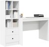 vidaXL Schreibtisch mit Schubladen 2 pcs Weiß 3337369 Bild 3