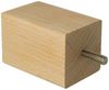 MS Beschläge Möbelfuß Eckiger Möbelfuß Holzfuß massiv Buche Möbelstempel Bild 3
