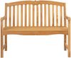 vidaXL Handgefertigte Rosenbank 114 x 60 x 95 cm Massivholz Teak Natur 42030020 Bild 3