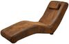 Relaxliege 180x62x87 braun SPLEEN Bild 1