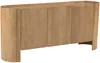 Vente-unique - ISLARA Sideboard Holz, Platte Beige - B 40 cm x H 75 cm x L 165 cm Bild 4
