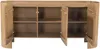 Vente-unique - ISLARA Sideboard Holz, Platte Beige - B 40 cm x H 75 cm x L 165 cm Bild 3