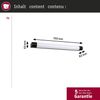 Paulmann 71214 LED Spiegelleuchte Orgon Steckdose 70cm 3000K Schwarz IP44 Bild 5