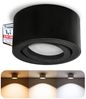 SSC-LUXon LED Aufbaustrahler CELI-1B LED Aufbauspot schwarz 6W dimmbar warm/neutral/tageslicht, Tageslichtweiß, Warmweiß, Neutralweiß Bild 1