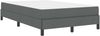 vidaXL Boxspringbett mit Matratze Dunkelgrau 120 x 200 cm Stoff 3398480 Bild 4