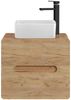 Waschtischunterschrank 60 cm LUTON-56-CRAFT Wotan Eiche Nb. Nb, 2 Softclose-Schubkästen, B/H/T ca. 60/53/46 cm Bild 5
