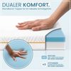Gentle North, Topper Gel-Memory- und Komfortschicht – 7 cm – Stärke H2/H3 – Matratzentopper, (1-tlg), 7 cm, schadstoffgeprüft (Stoffe, Fäden, Reißverschlüsse & Schaum etc) Bild 3