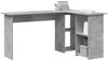 vidaXL Schreibtisch Beton Grau 142 x 102 x 73 cm Holzwerkstoff 869293 Bild 3