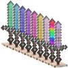 MINECRAFT - LED Schwert, Netherite Leuchte, 9 Farben mit Farbwechsel, wiederaufladbar, Dekolicht, Gaming Accessoire Bild 1
