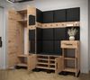 ABIKS MÖBEL Garderoben-Set ARTIN Set 13 Garderobe mit gepolsterten Paneelen, Industriell Design Bild 3