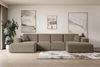 ALTDECOR Wohnlandschaft SIERRA-U, Sofa Praktische Bequeme Funktionsecke Couch U-Form Eckcouch, Corner Sofa U-Form Vielseitige Sofa Wohnlandschaft Wohnzimmer Bild 5