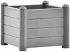 vidaXL Garten-Hochbeet PP Stein Grau 43x43x35 cm 317579 Bild 2