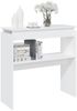vidaXL Konsolentisch Weiß 80x30x80 cm Holzwerkstoff 808314 Bild 5