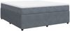 vidaXL Boxspringbett mit Matratze Dunkelgrau 180x200 cm Samt 3285657 Bild 2